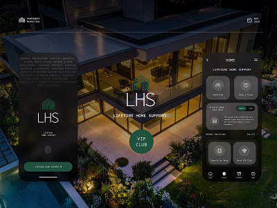 Home Services App UI • Luxury Dark Theme • Mobile Dashboard branding dark theme ui design gradient mobile design graphic design home management app home services app illustration layout logo luxury app design mobile ui design mockup modern dashboard ui service booking ui ui ux ux inspiration website