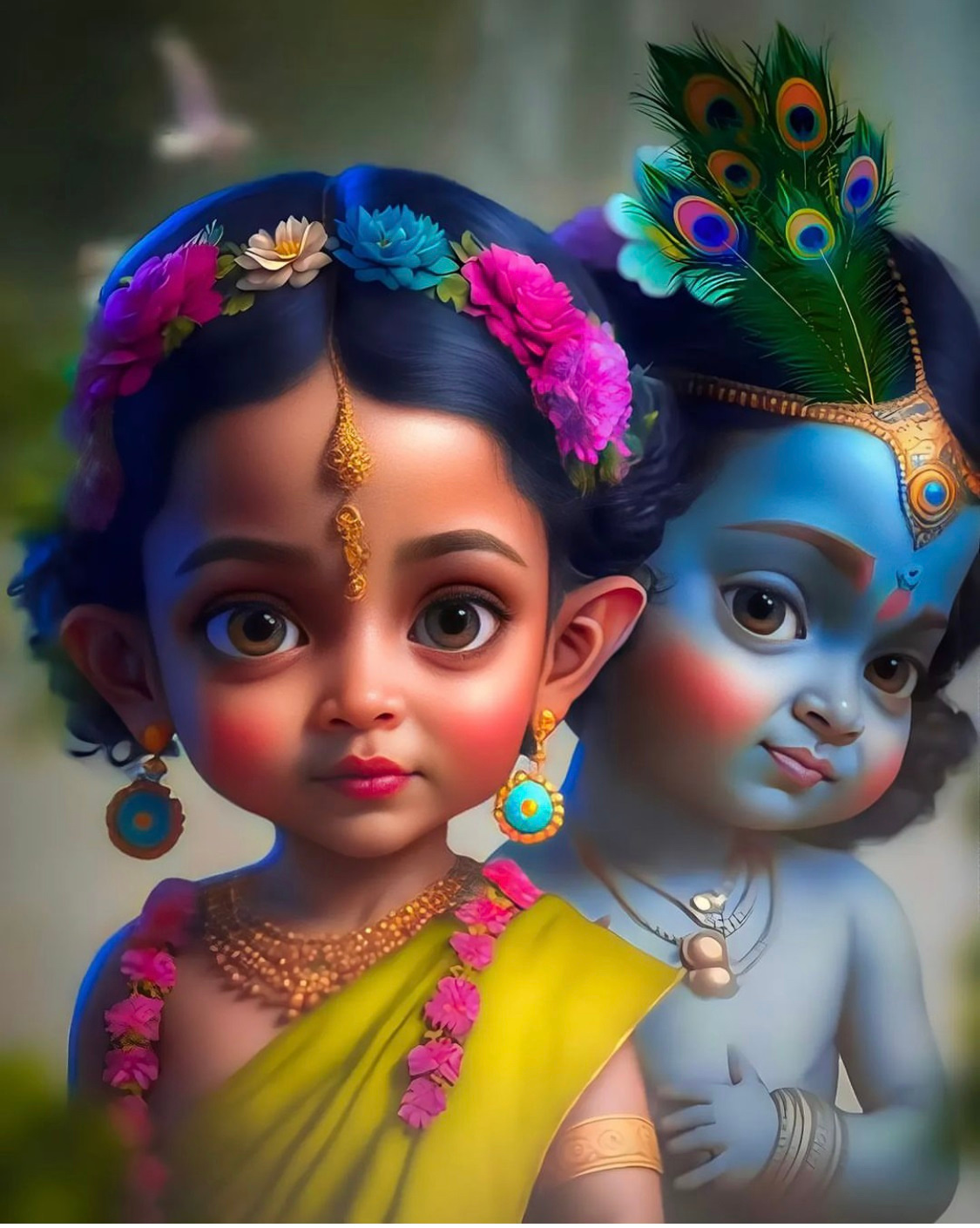 Hare Radha Hare Krishna by Deepanshu on Dribbble