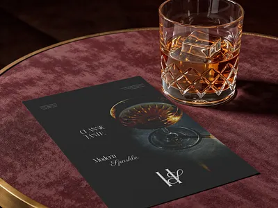 High Spirits Milano — Luxury Bar Branding by Out of Form bar visual identity brand concept brand identity project cocktail bar branding creative direction editorial design hospitality branding line art illustration logo design luxury branding milan design monogram design moody photography packaging design premium brand identity restaurant branding speakeasy aesthetic whiskey label design