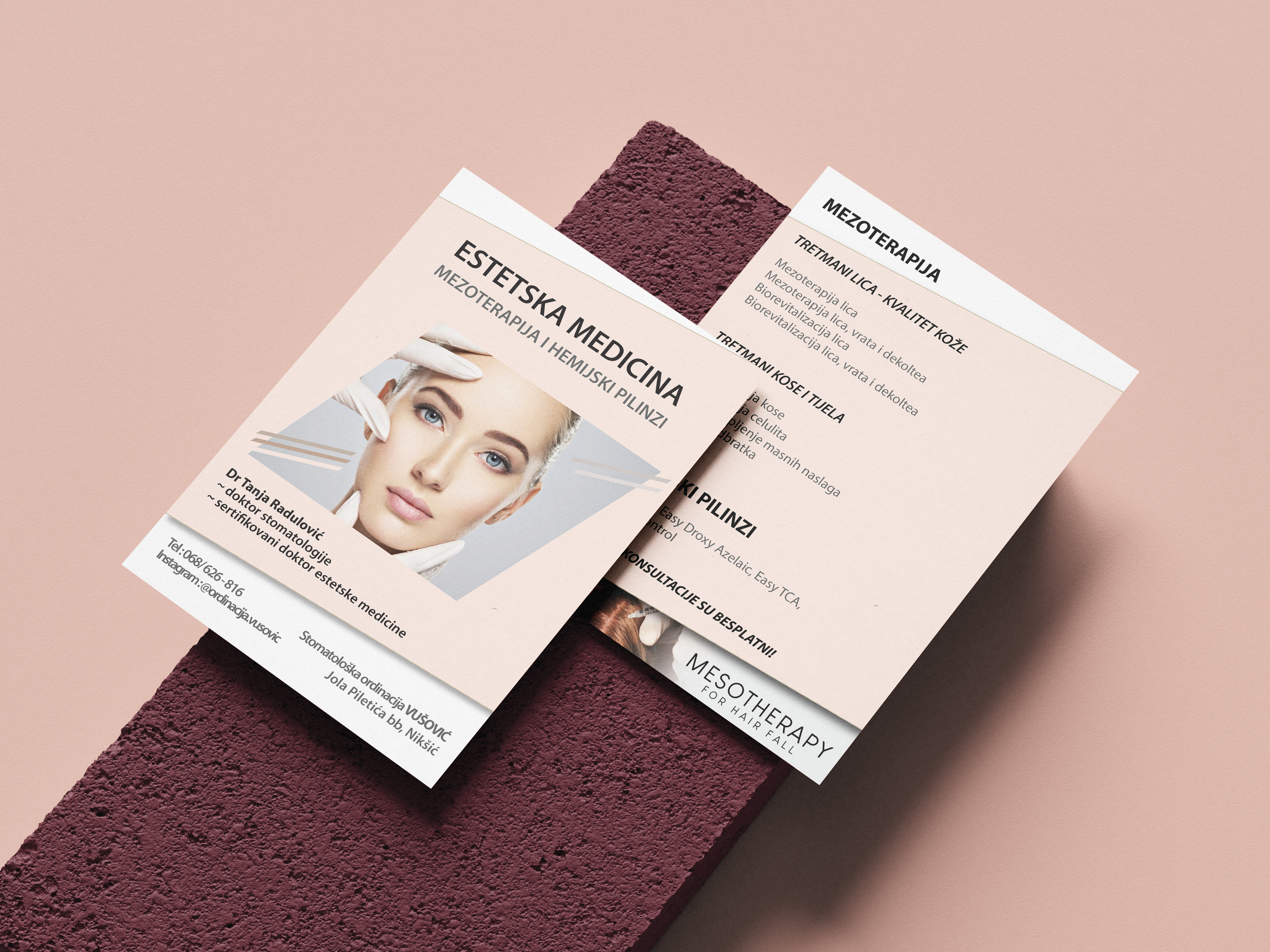 Flyer - Mesotherapy advertising aestheticmedicine branding businessflyer creative design designer dribbble eventflyer flyer flyerdesign flyerdesigns flyers graphic design inspiration marketing modernflyer print professional template