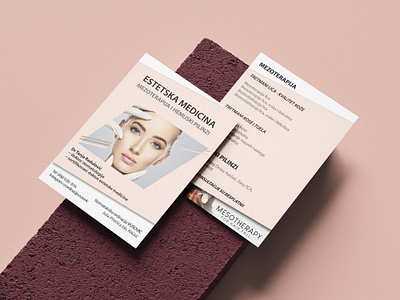 Flyer - Mesotherapy advertising aestheticmedicine branding businessflyer creative design designer dribbble eventflyer flyer flyerdesign flyerdesigns flyers graphic design inspiration marketing modernflyer print professional template