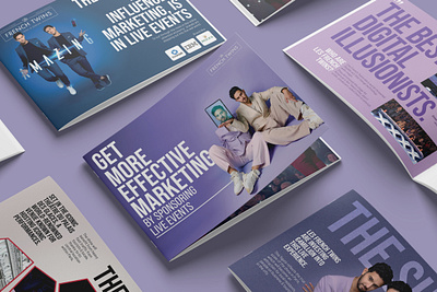 Fully Custom Presentation agency brand design brand identity branding branding agency clean copy writing design illustration ui