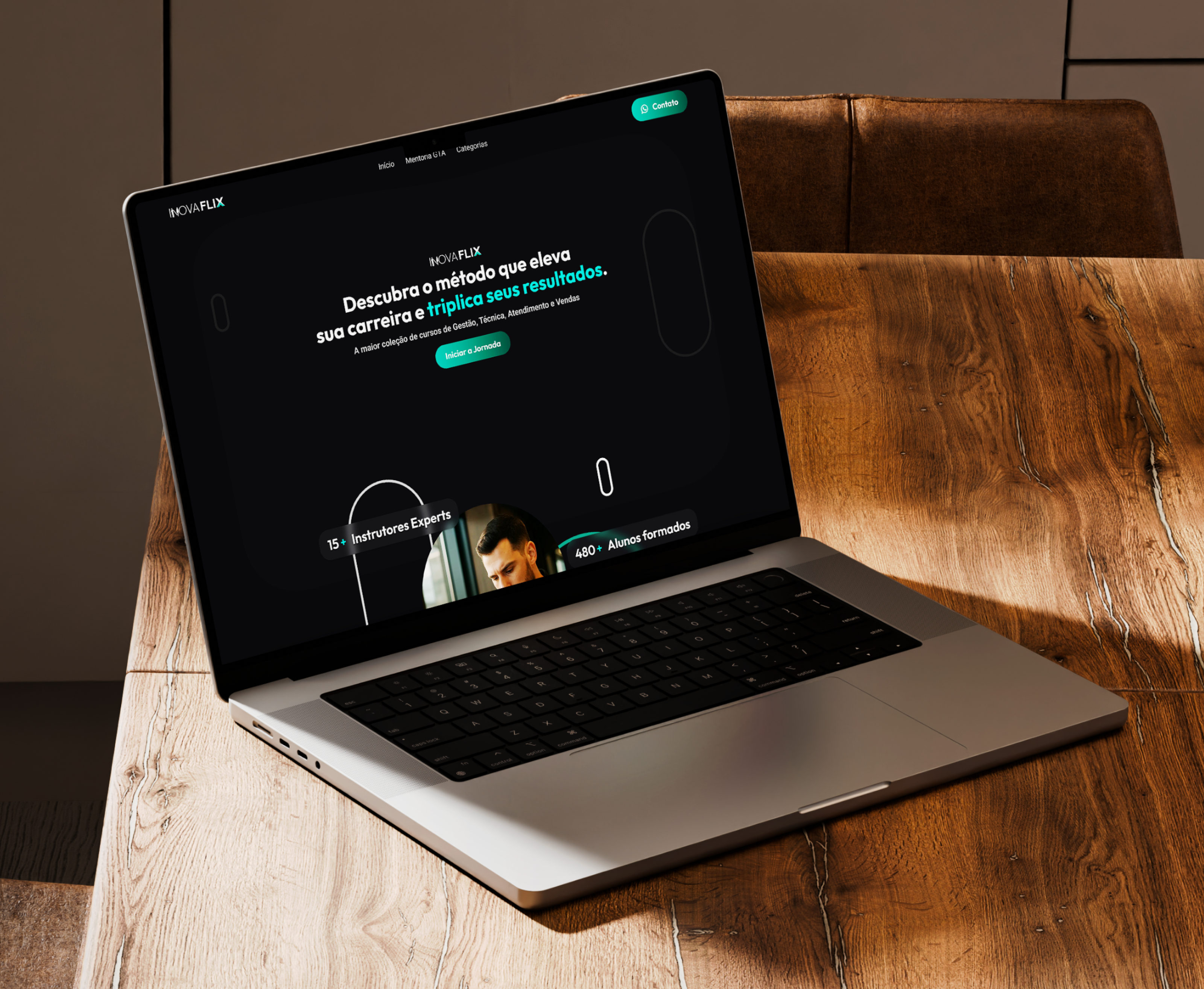 Inova Flix - Framer Website cms framer interface web website