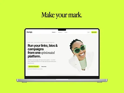 Kompi Web Dev UI/UX - Launching soon🔥 brand brand identity branding digital designer senior designer ui ux web web design web dev
