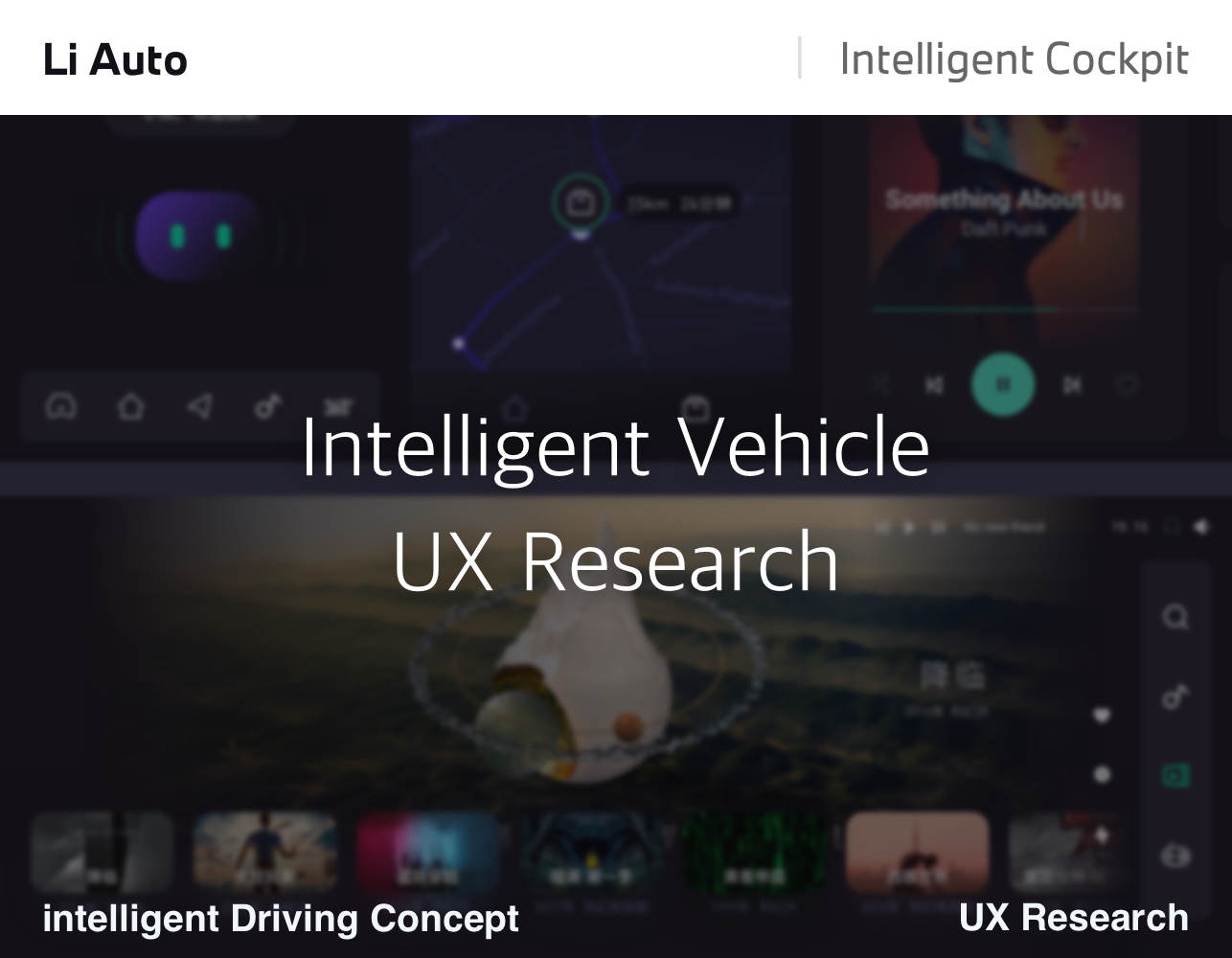 UX Research_Li Auto automotive hmi ui ux ux research