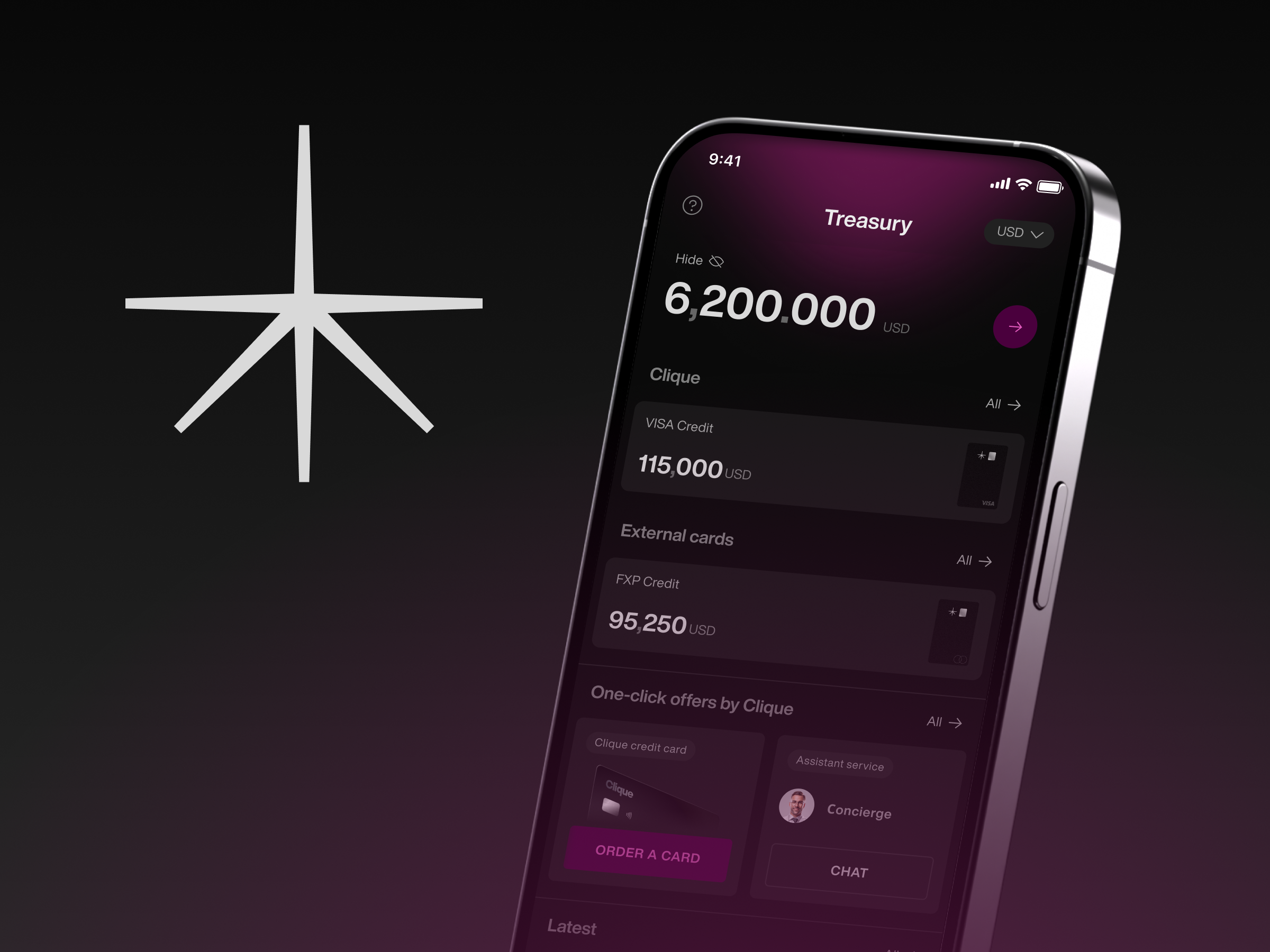 Clique Mobile App bank finance fintech mobile app startup ui user interface ux website