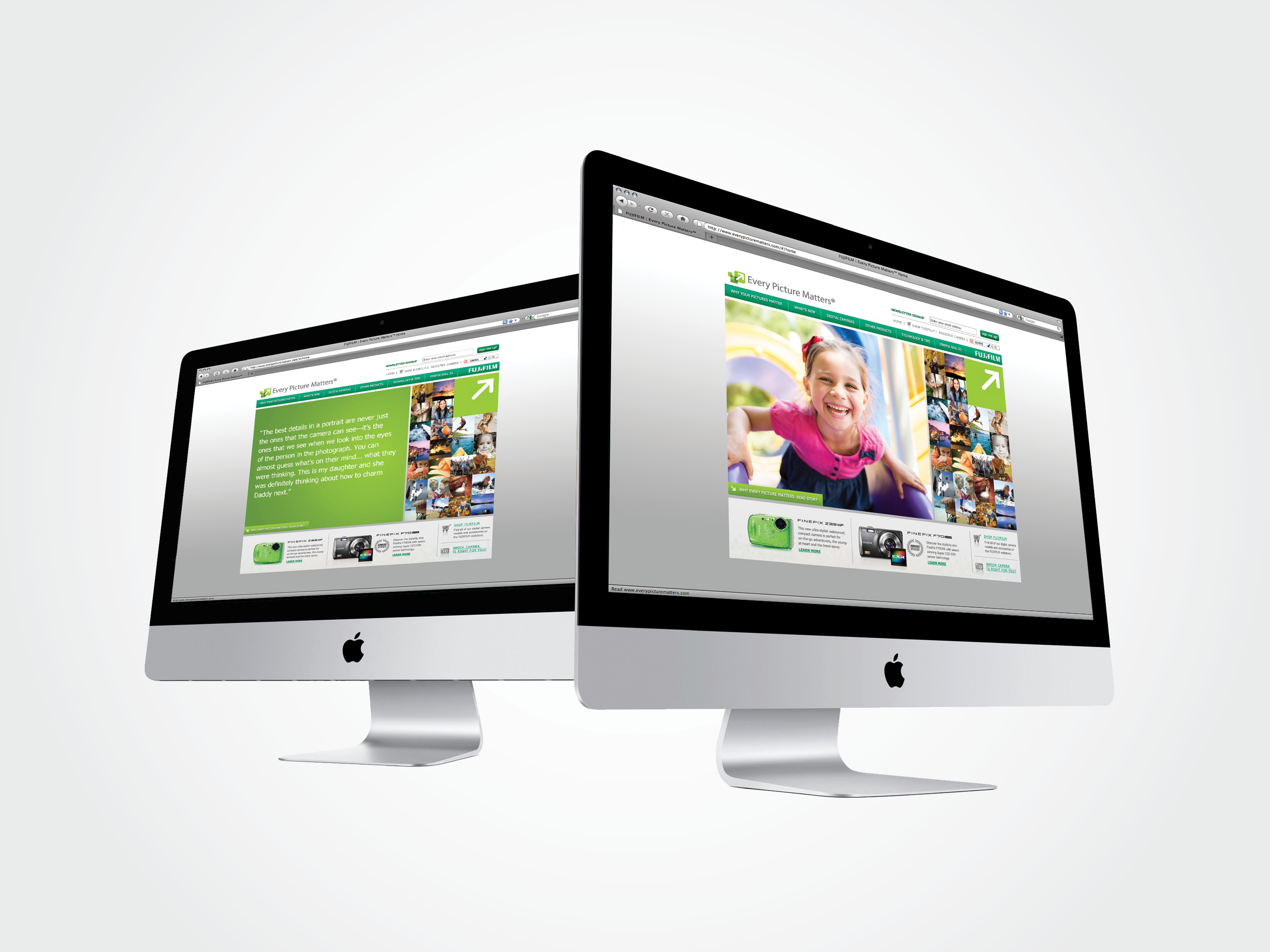 FUJIFILM EPM Brand Development brand identity branding campaign design fujifilm marketing collateral print website