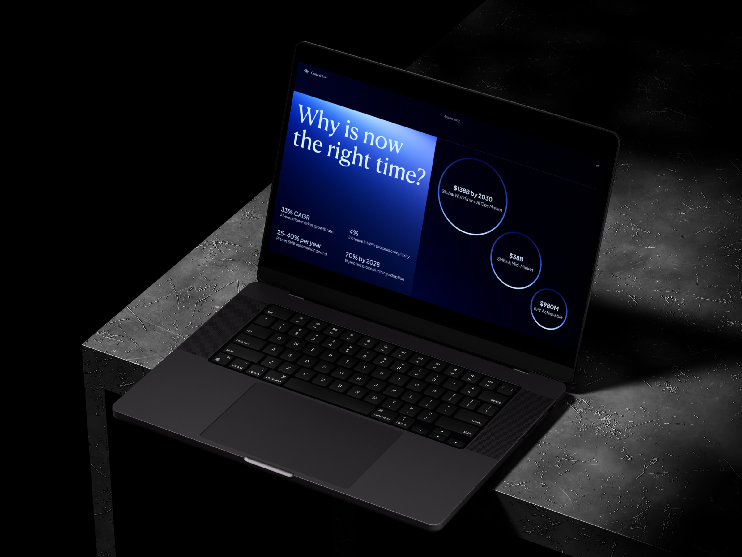 Example of Pitch Deck Audit & Visual Strategy