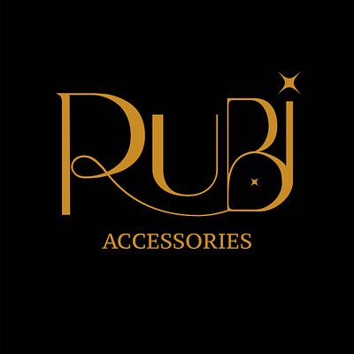 Rubi Logo Design branding design graphic design illustration logo typography vector
