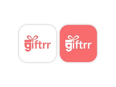 Giftrr Abstract Logo app icon app logo branding design flat graphic design illustration logo minimal ui