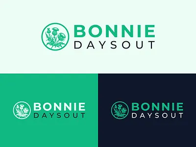 Bonnie Daysout Abstract Logo app icon app logo branding design flat graphic design illustration logo minimal
