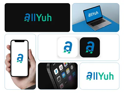 AllYuh - Ecommerce Branding app icon app logo branding design ecommerce logo flat graphic design illustration logo minimal