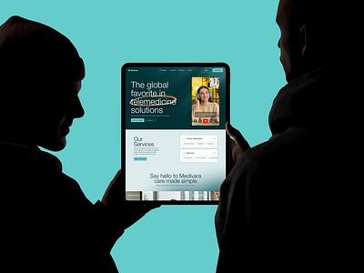 Telemedicine Health Platform 3d animation branding design figma graphic design illustration logo motion graphics typography ui ux vector