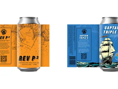 Soundview Beer Works: 2 Can Slam! beer beer label branding brewedinct brewery craft beer label design packaging print