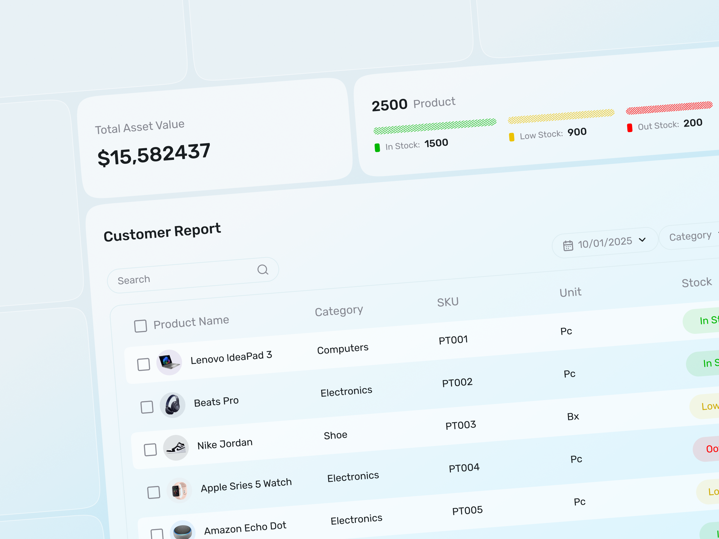 Inventory Management Dashboard admin panel dashboard dashboard design data visualization inventory management micro interaction musa product design product management saas sales analytics sas table ui ui uiux web apps web ui