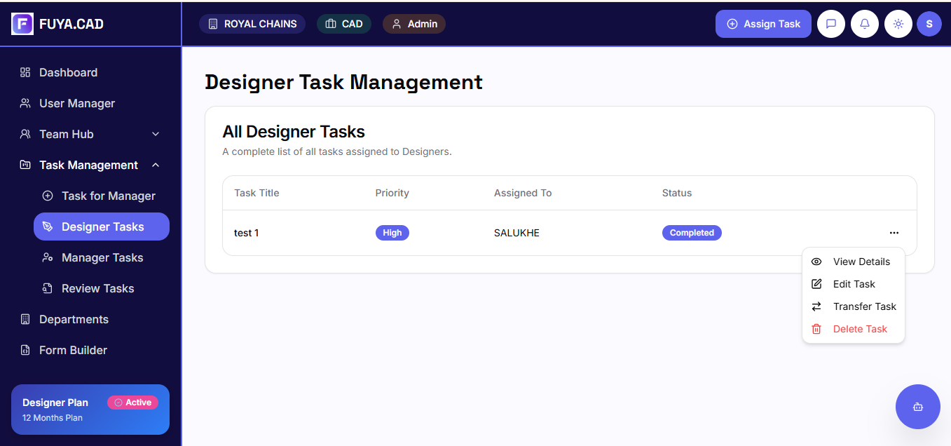 CAD Workflow Management Software – FUYA.CAD screenshot 3