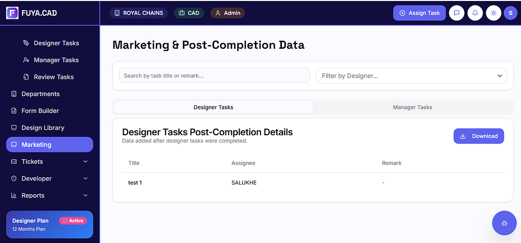 Dashboard Screenshot 8