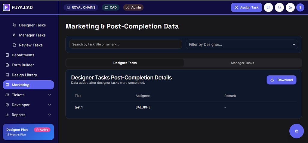 Dashboard Screenshot 11
