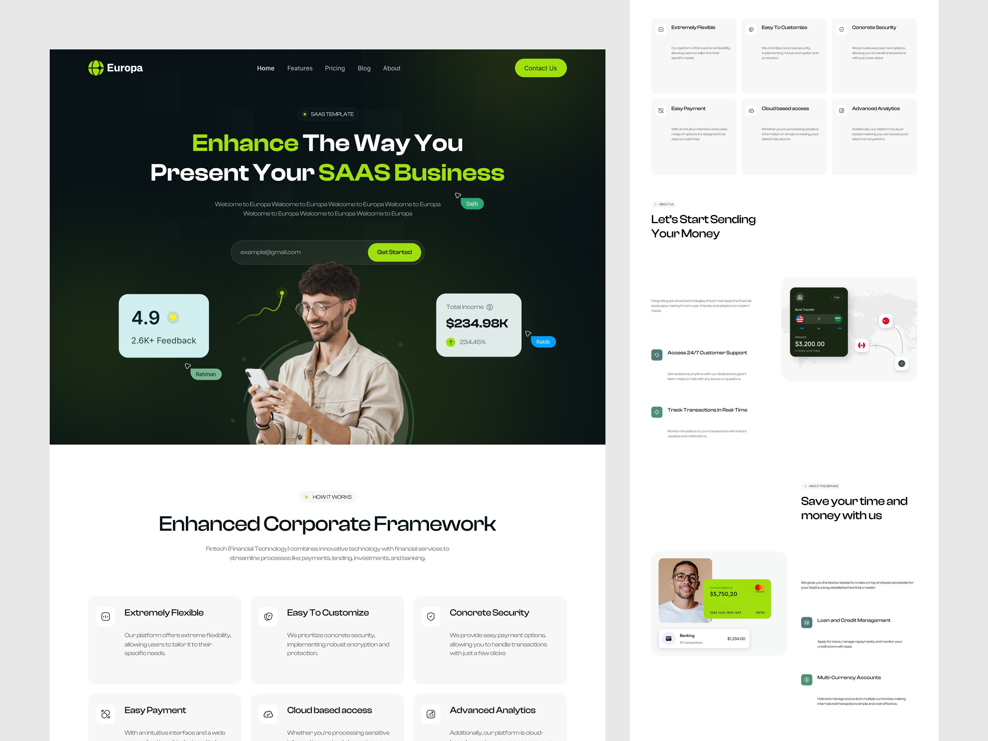 Example of Landing Page + Webflow Development