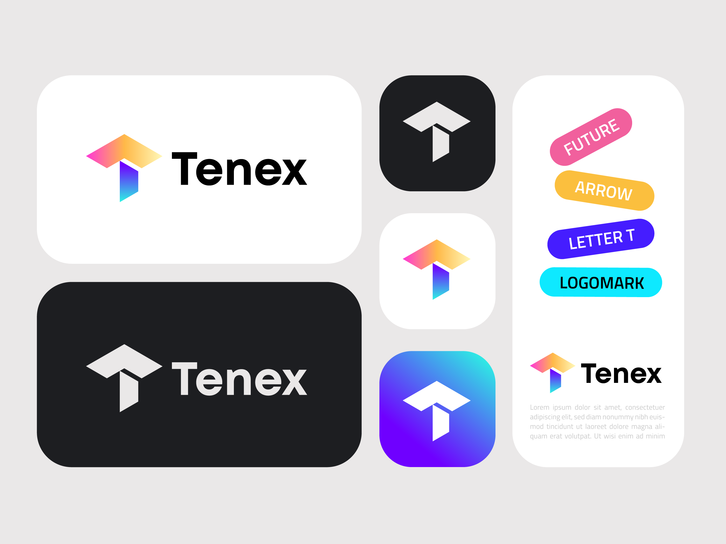 Modern abstract letter T+Arrow logo design branding concepts abstract logo agency ai bold logo branding business company logo corporate futuristic icon identity letter t logo logo logo design logo designer modern logo print software logo startup timeless logo