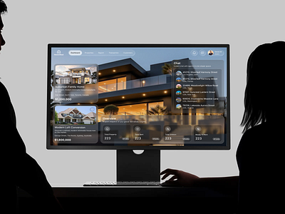 Real Estate Dashboard Design analytic dashboard estate home management platform property property finder property page real estate real estate business real estate dashboard saas startup ux web app web design website design