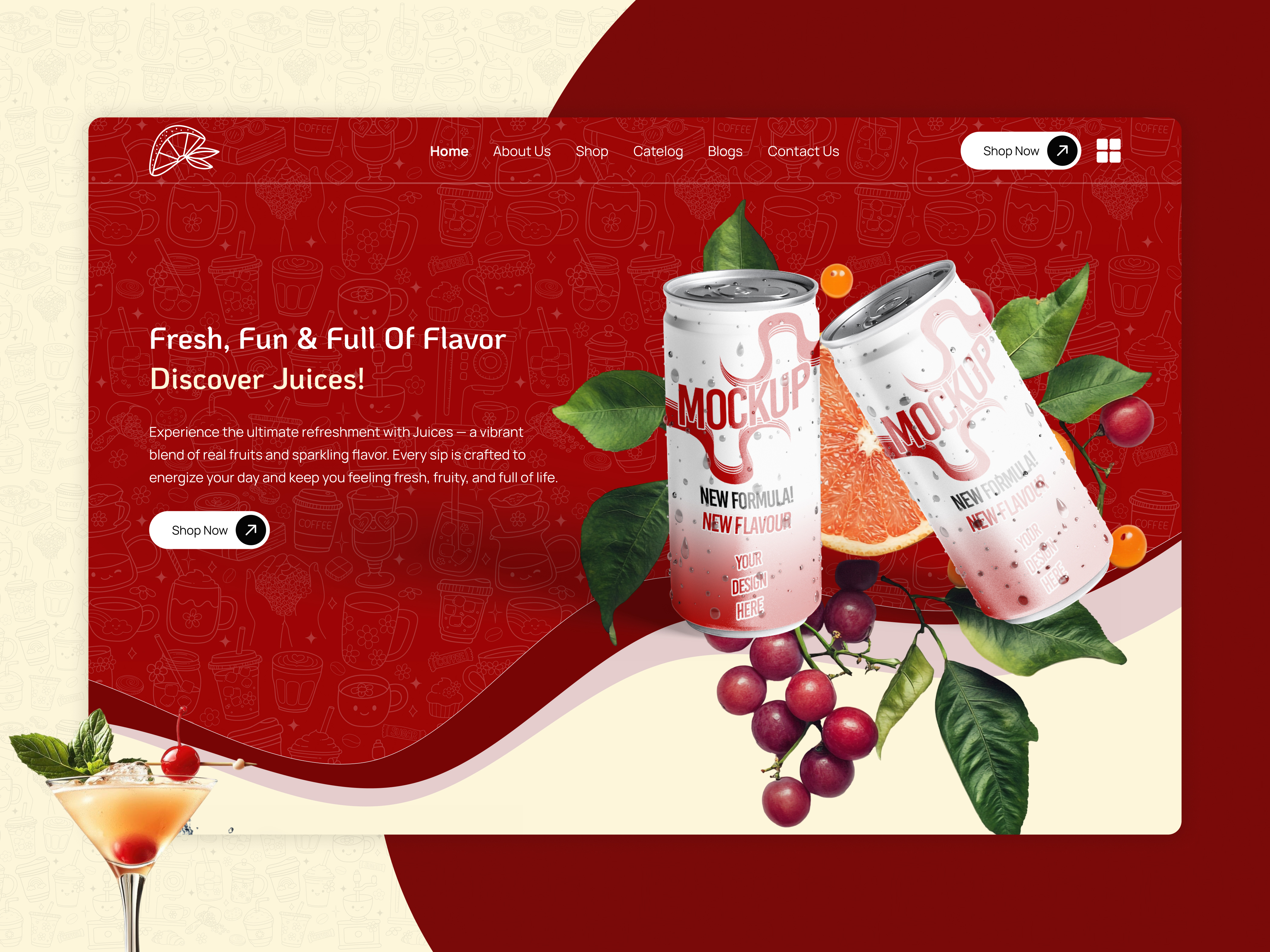 Example of Framer Modern, Responsive Website 