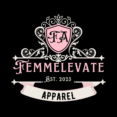 Femmelevate Apparel Logo Design branding design graphic design logo