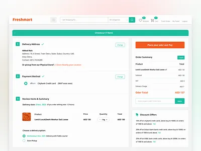 E-commerce Checkout Page Redesign checkoutflow conversiondesign digitalcommerce ecommerce ecommercedesign ecommerceredesign ecommercesolutions ecommerceui ecommerceux figmadesign groceryapp shopperexperience singlepagecheckout uiuxdesign userflowdesign uxdesigner uximprovements uxuidesign webux