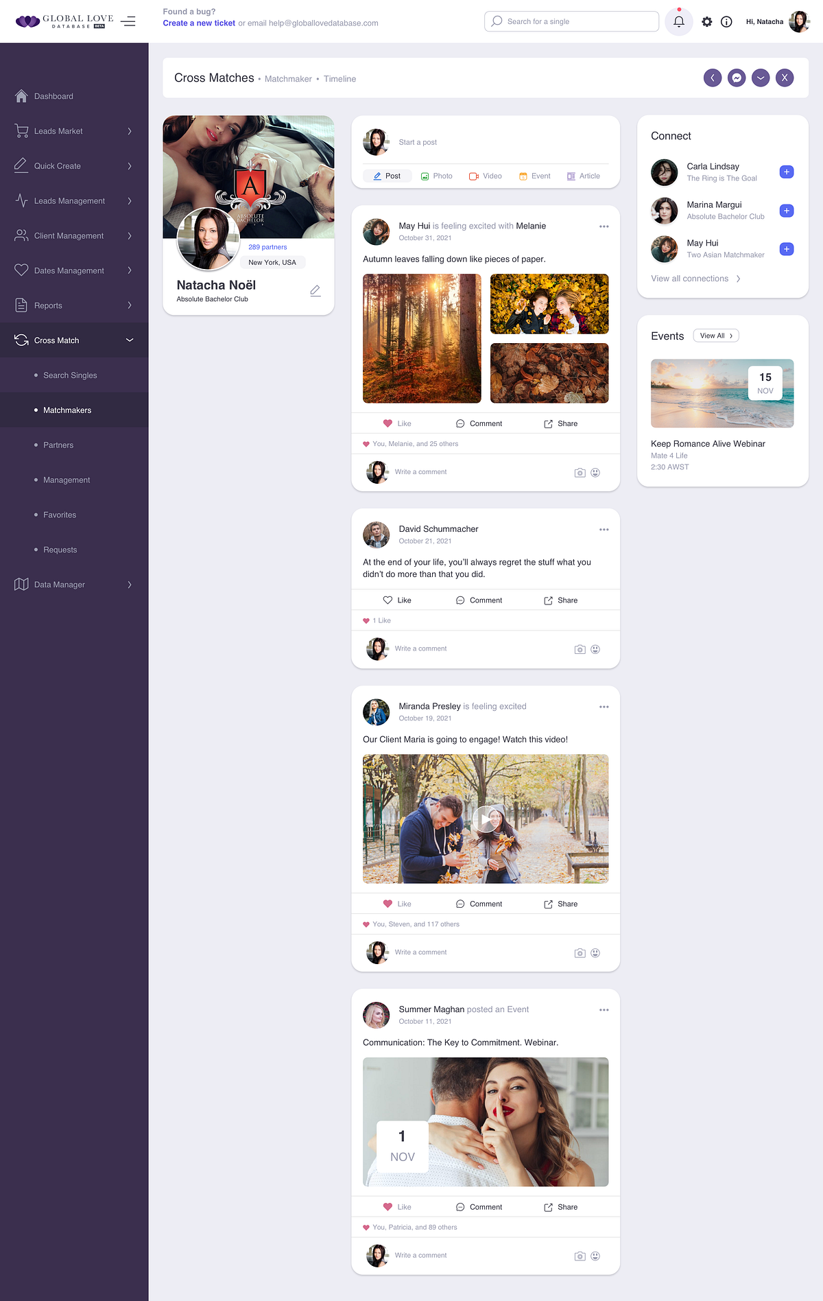 Matchmaker Timeline (for US Release) by Wirana A on Dribbble