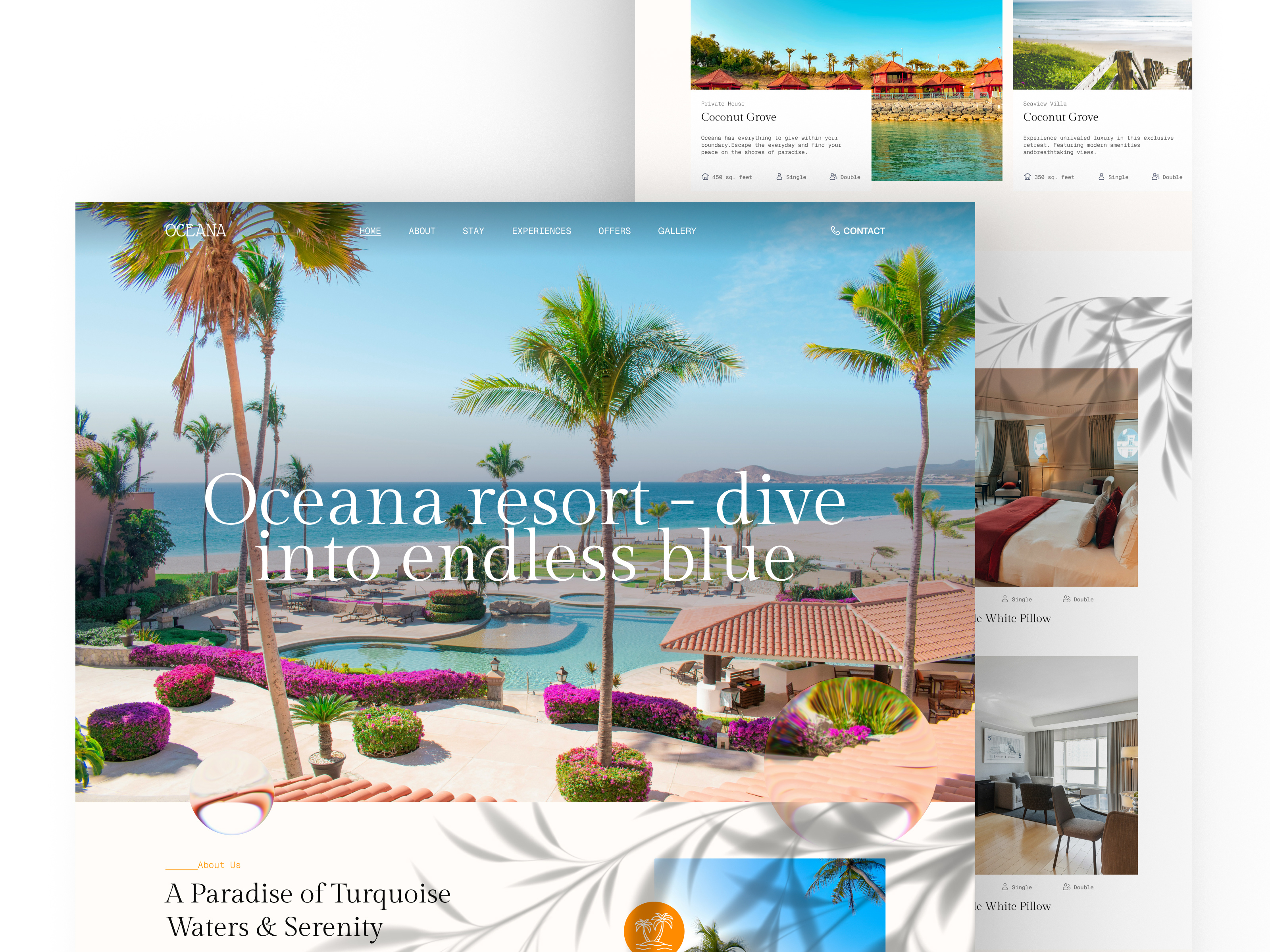 Example of Travel Niche Type Landing Page Design