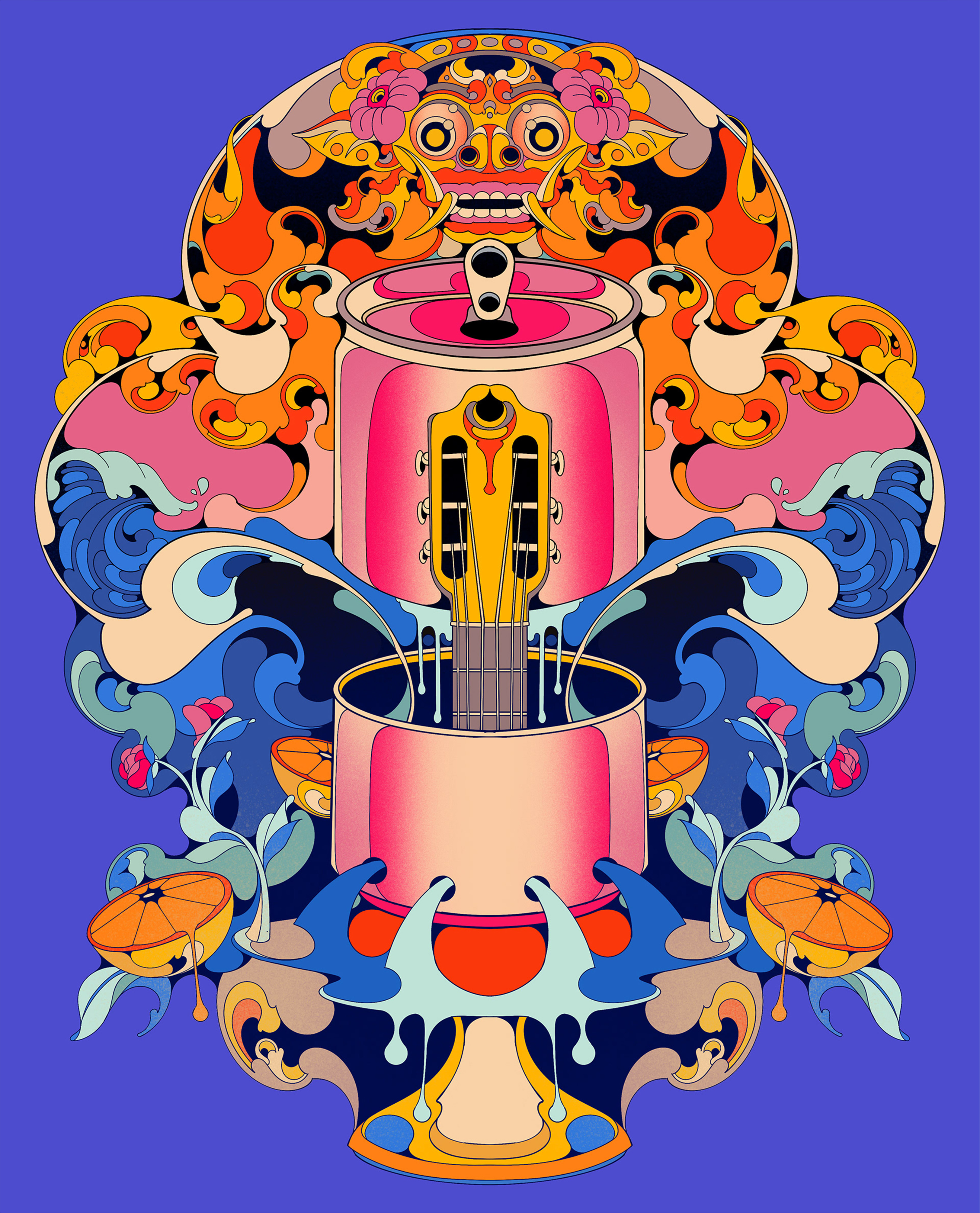 Flowing Along the Line: Stories in Every Curve band brand branding character collaboration gigs graphic design illustration merchandise music pop poster poster project rock surrealist trippy tshirt unique vintage wobblesaint