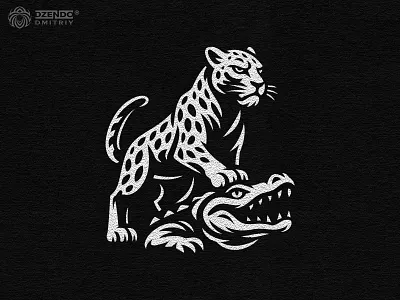 Leopard the Crocodile Hunter logo aggressive leopard logo big cat warrior logo branding crocodile defeat symbol hunting leopard mark leopard crocodile hunter logo leopard hunter branding leopard on crocodile logo leopard vs crocodile logo leopard warrior logo logo predator leopard emblem predator logo branding victorious leopard design wildlife warrior branding
