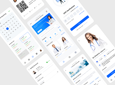 Doctor Booking App design doctor healthcare medical ui ux