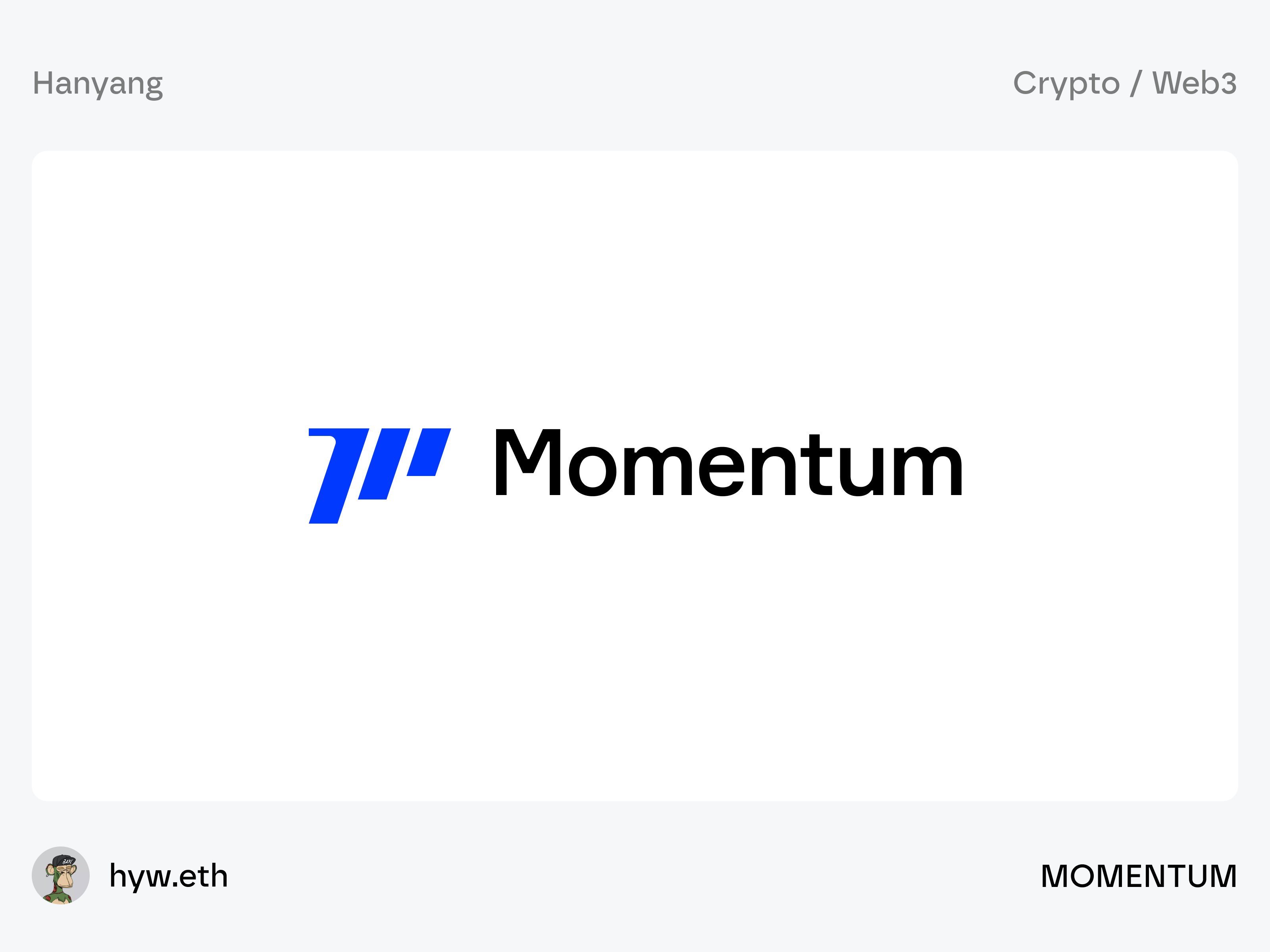 MOMENTUM | Rebranding 2.0 Logo bitcoin blockchain branding btc crypto currency defi design finance financial icon illustration minimal minimalist token ui web3