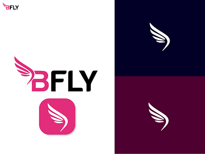 B Fly Logo For Sale modern