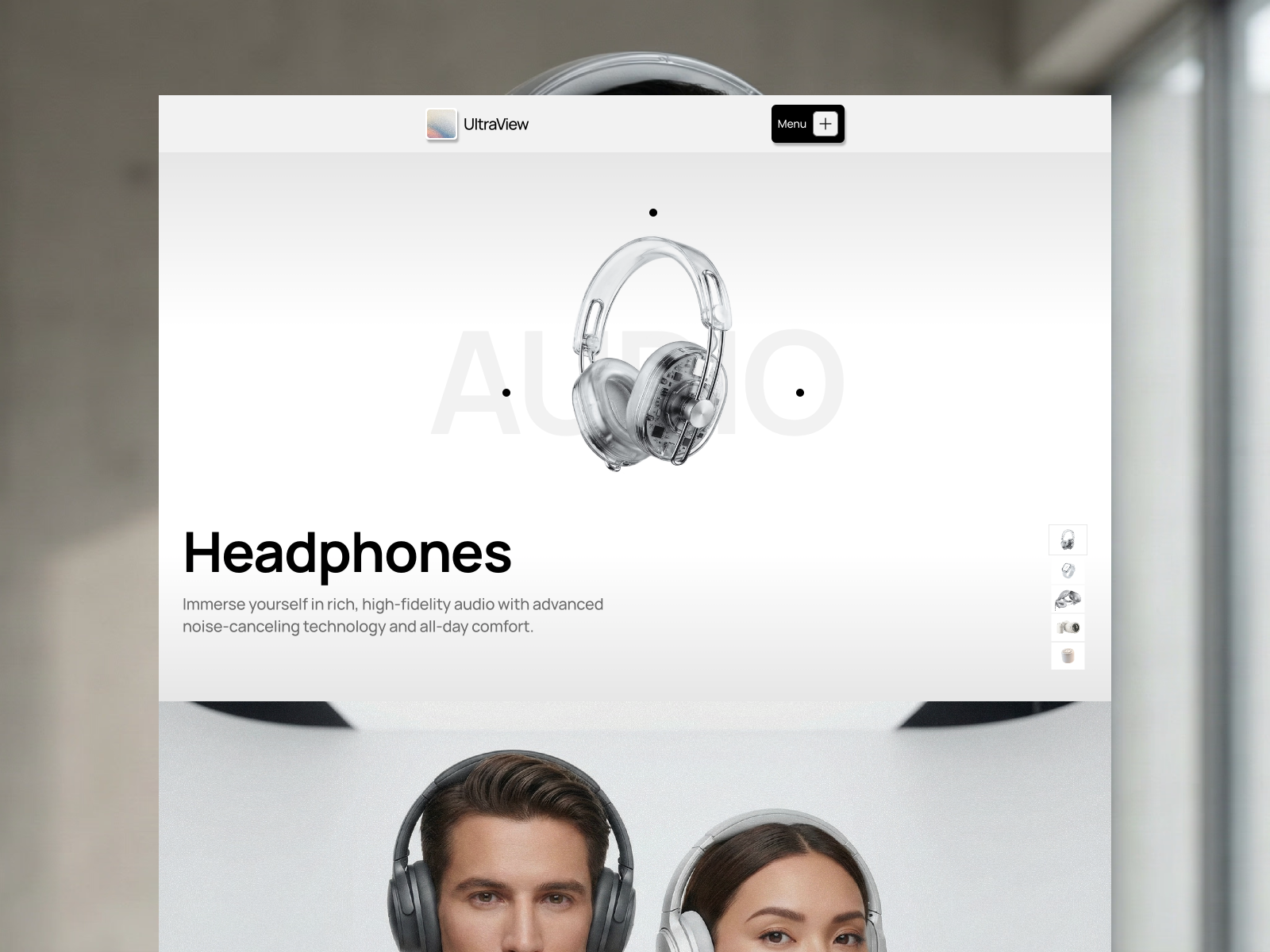 UltraView Tech Showcase Framer Template 3d animation branding figmadesign framer graphic design logo motion graphics nocode product design ui uidesign uxinspiration uxuidesign web design web development webdesign webdevelopment
