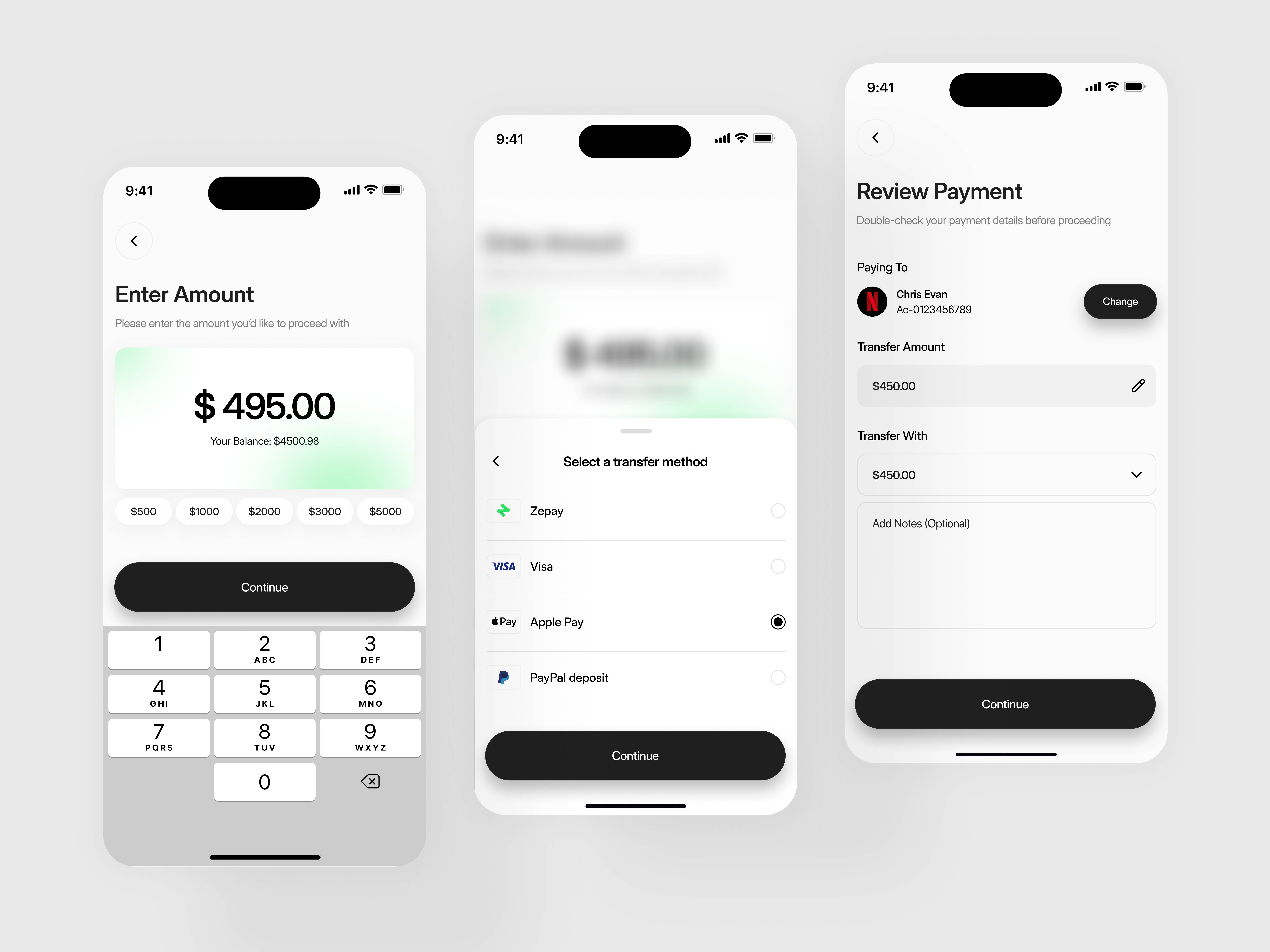 Zevoa App | Seamless Payment Confirmation UI app app design app interface design fintech app design fintech payment confirmation ui ios mobile app ui mobile mobile payment app ui design modern fintech app ui ux modern uiux design money management app money transfer app payment app design payment flow ui payment review screen payment review screen ui example product design