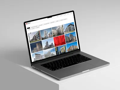 Website for an architectural bureau achitecture portfolio apartments architectural bureau architecture branding landing page minimal design real estate site site portfolio uxui web web development webdesign