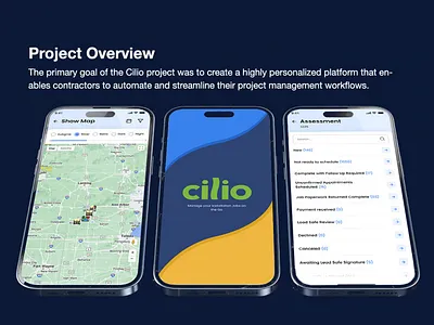 Cilio-Transforming Contractor & Installation Management illustration mobile app design mobile app development mobile app experience mobile app ui ux design ui ux design ui ux user experience