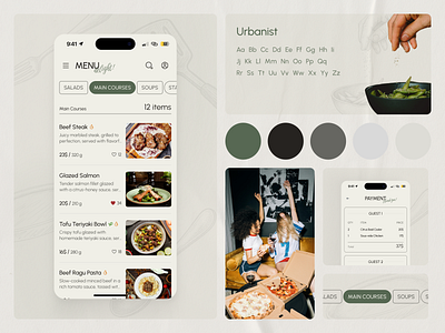 Tavolo - Online table reservation, ordering & dining payment booking branding illustration logo mobile mobile app restaurant ui ux