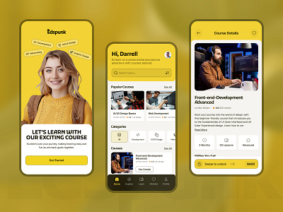 eLearning Mobile App – Learn Smarter. Grow Faster. Anytime. 📚📱 academic learning app app design app interfaces best app design education app elearning elearning app learning learning app learning platform mobile app mobile app ui mobile ui modern app ui online course student ui ui ux design ux