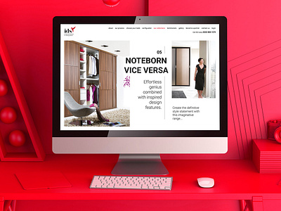 Interior Door Systems website and branding branding design furniture graphic design illustration logo sliding doors typography ui ux web design website