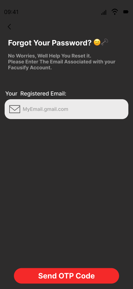 Password recovery and reset in the time management dashboard designer figma ui ux