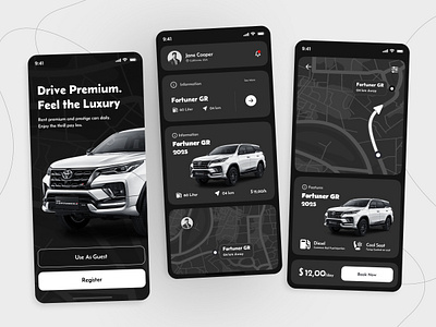 Car Rental App app car car app car rent app car rent application car rental app car rental application mobile apps ui ux