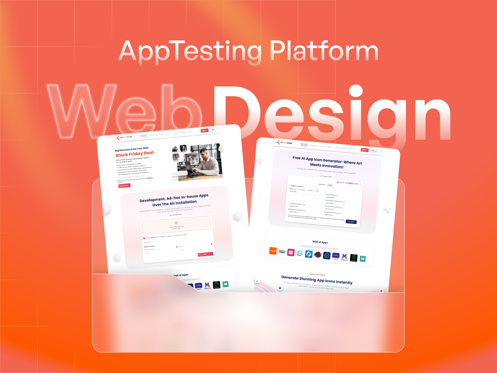 App Testing AI Platform ai tool aiwebsitedesign premium website design saas design saas website webdesign websitedesign