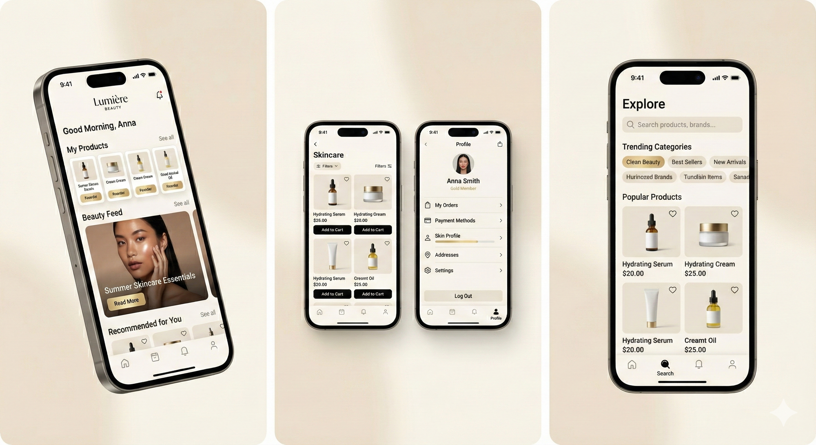 Example of App Store & Play Store Screenshot Design