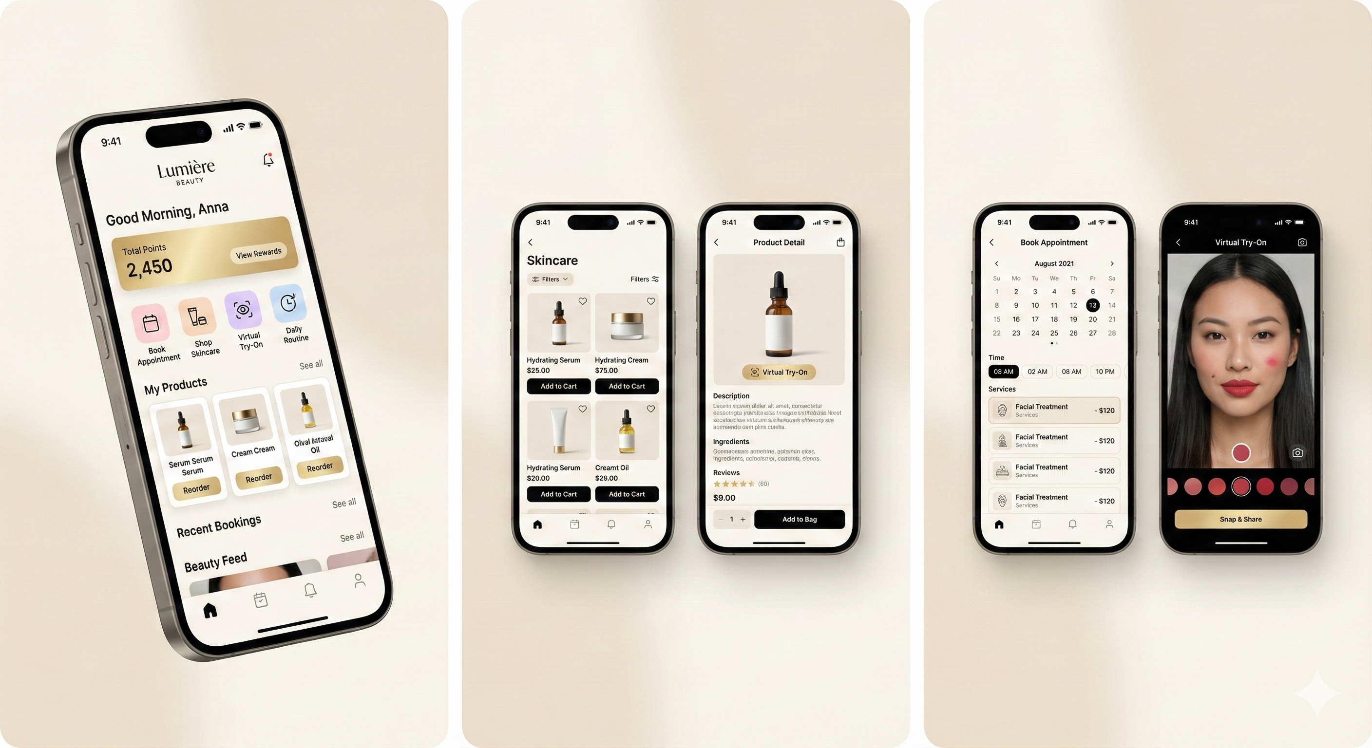 Example of App Store & Play Store Screenshot Design