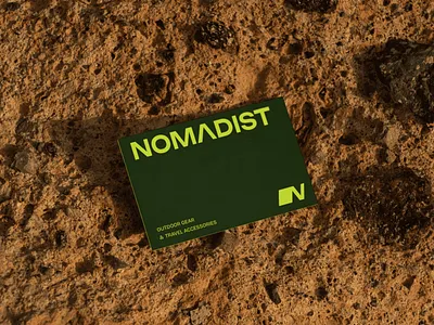 NOMADIST adventure apparel design art direction brand identity branding corporate identity fashion branding graphic design logo logo design modern branding outdoor gear sportswear travel accessories typography visual identity