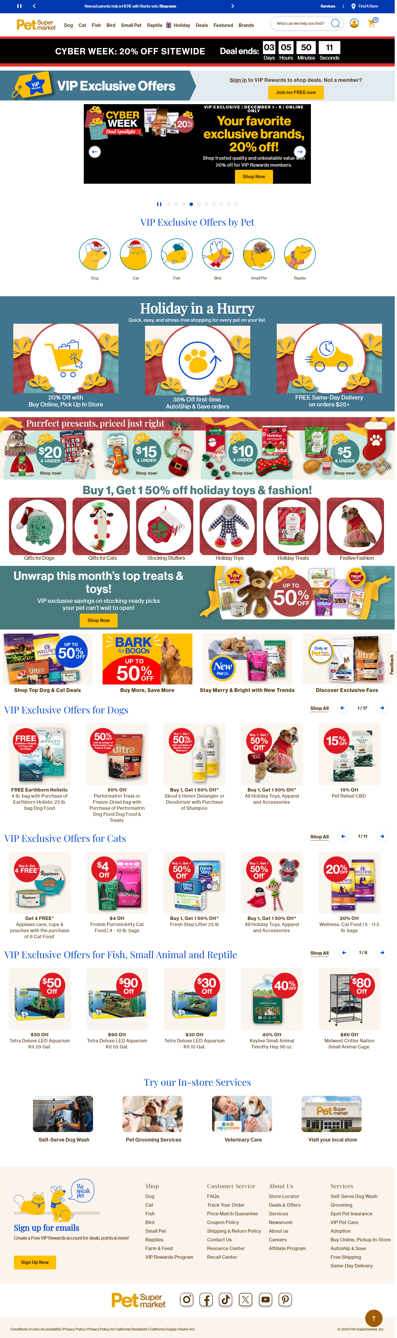 PetSupermarket – Modern E-commerc Website Design for Pet Supplie branding design ecommerceui graphic design illustration landingpage logo ui uxuidesign vector webdesign webxpart