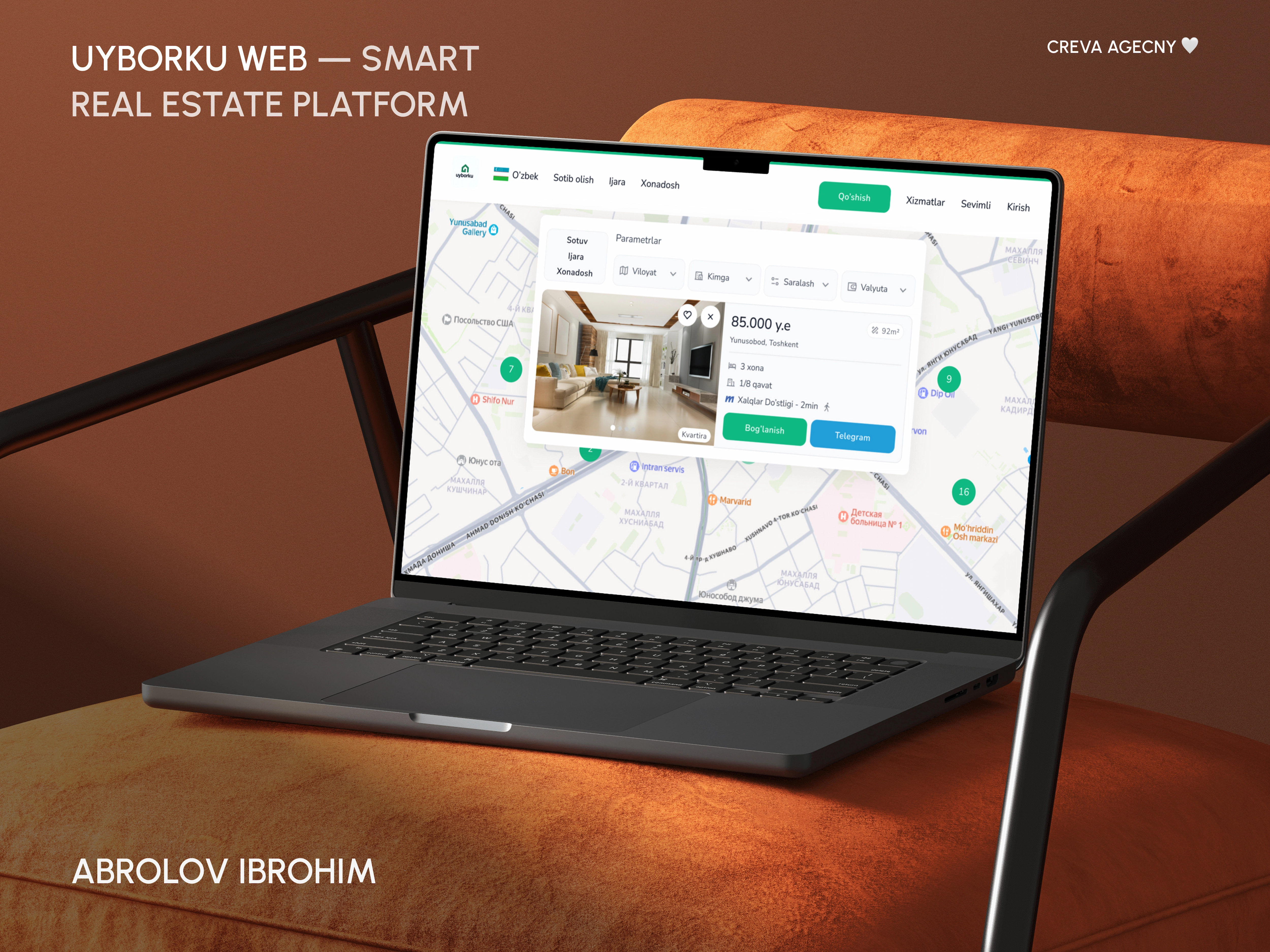 Uyborku Web — a clear way to explore properties branding creative ui figma interaction design interface design landing page minimal design minimalism product design real estate ui uiux ux visual design web design website